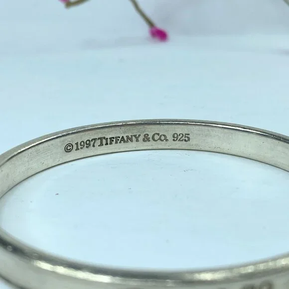 Tiffany & Co. Silver Bangle Bracelet - Picture 7 of 8